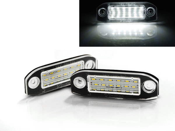 LED Numbrituled VOLVO S40 / V50 / S60 / V70 / S80 / XC60 / XC70 / XC90