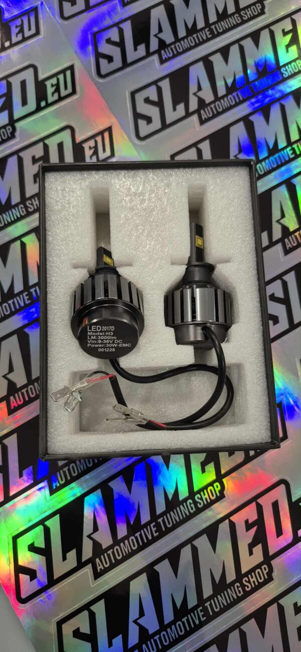 LED H3 6000K 3000lm 30W 9-36V - Image 2