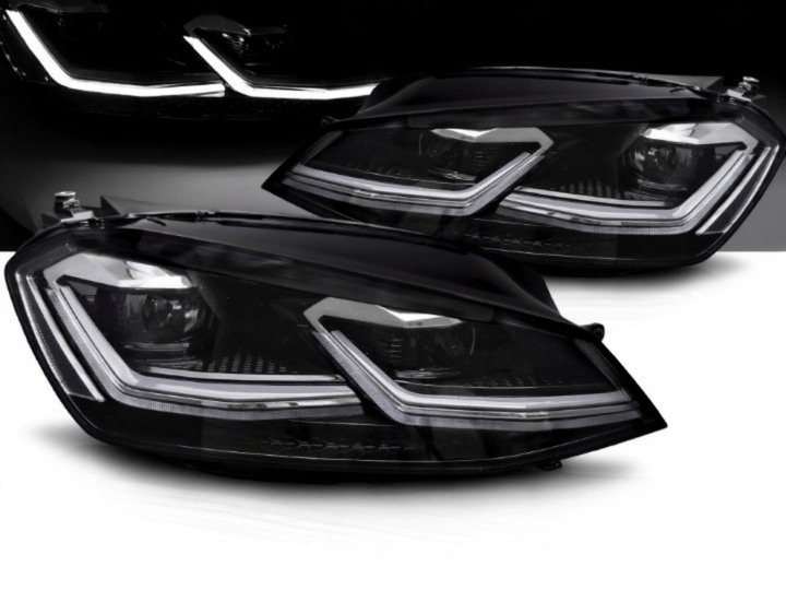 Täis-Led esituled VW GOLF 7 12-17 Halogeentulede asendamiseks!