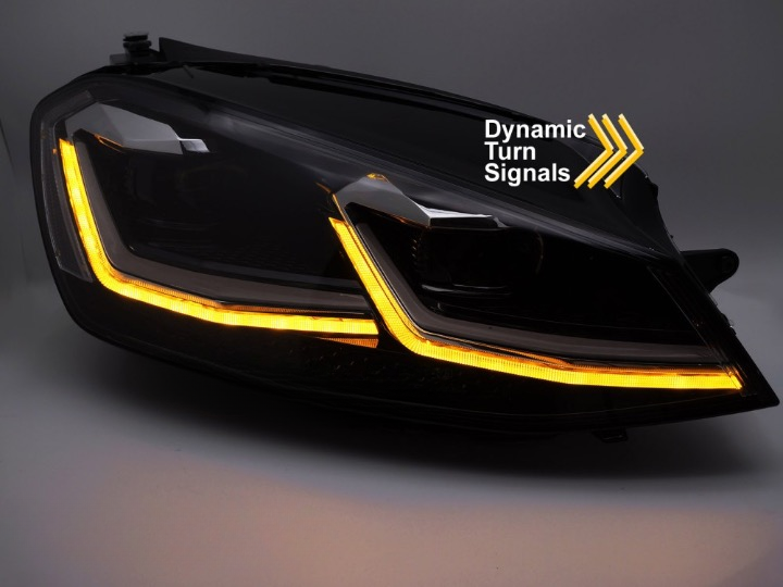 Täis-Led esituled VW GOLF 7 12-17 Halogeentulede asendamiseks! — изображение 6