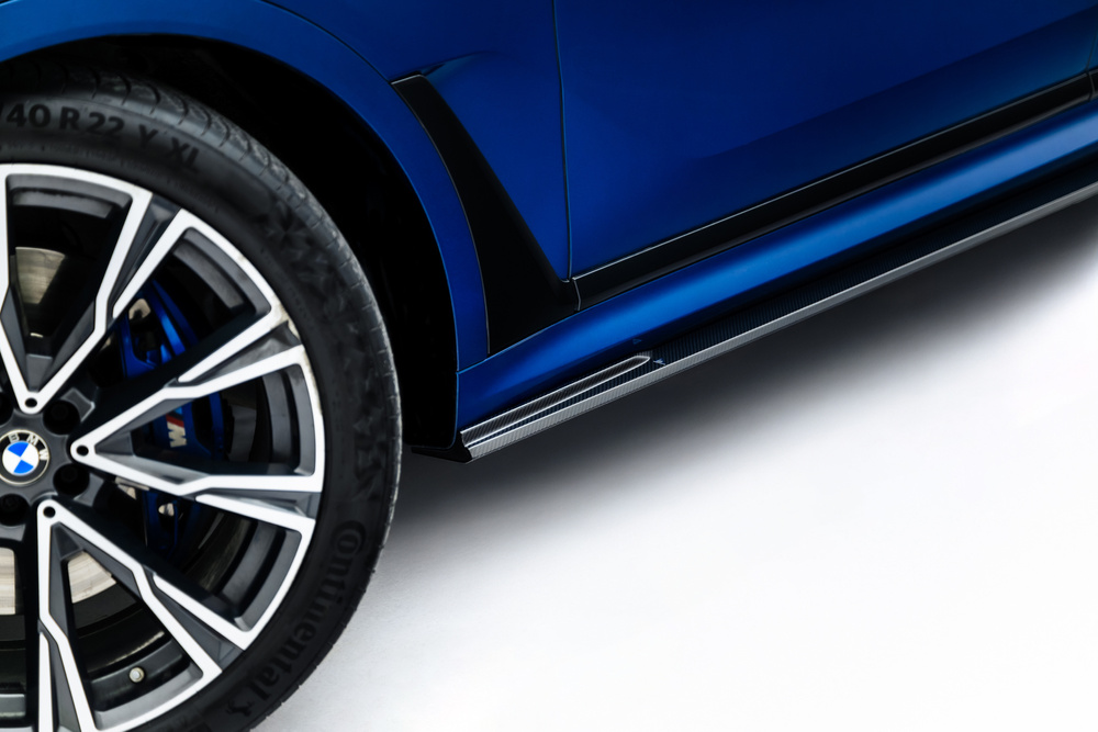 Prepreg Carbon Fiber Küljelaiendid BMW X7 M-Pack G07 - Image 4