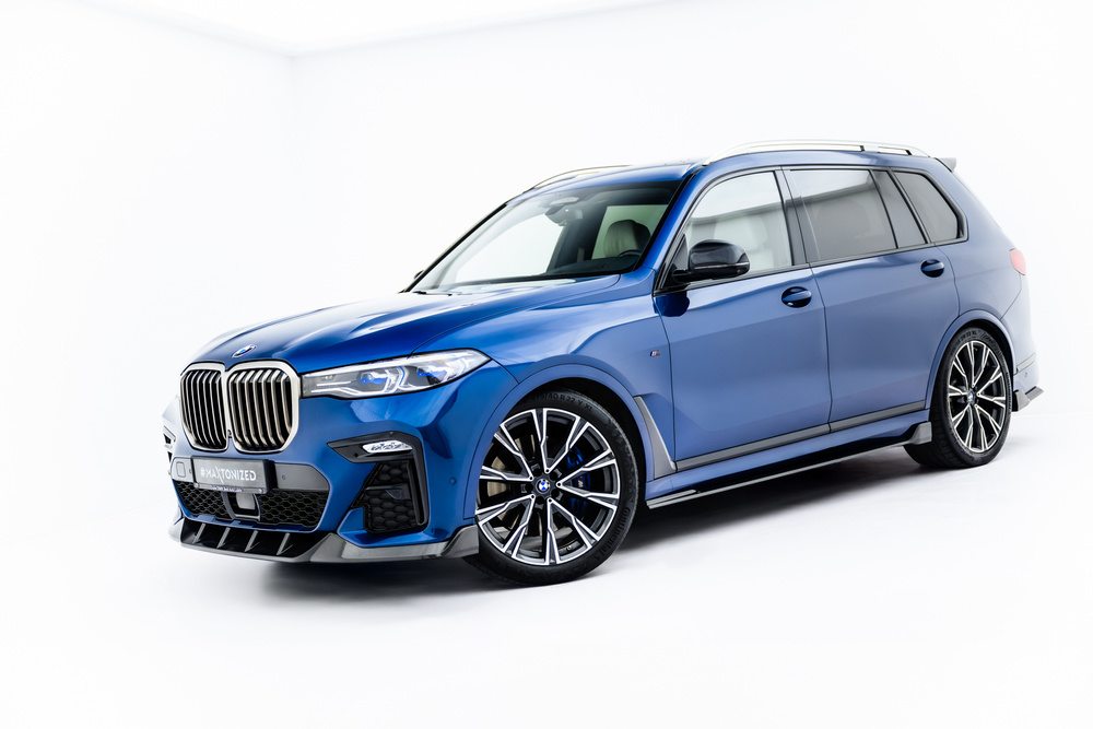 Prepreg Carbon Fiber Küljelaiendid BMW X7 M-Pack G07