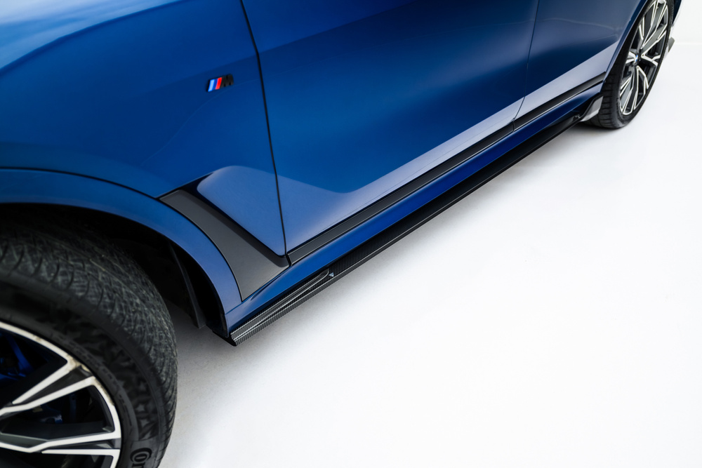 Prepreg Carbon Fiber Küljelaiendid BMW X7 M-Pack G07 - Image 6