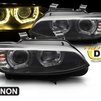Xenon esituled "Yellow led black DRL" BMW E92 / E93 06-10