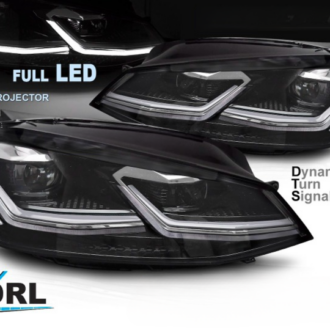 Led esituled "SilverLine" VW GOLF 7 12-17 (OE halogen)