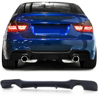 Diffuuser Bmw E90 E91 2x1 toru, Matt must