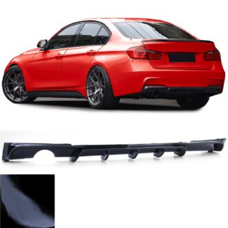 Diffuuser Bmw F30 F31 1x1 toru, läikiv must
