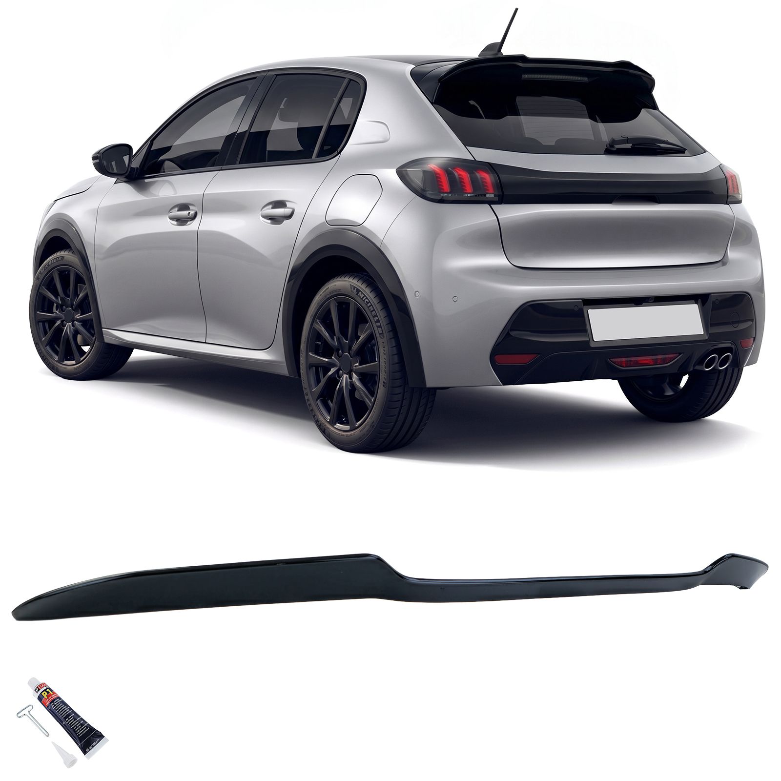 Spoiler v.2 Peugeot 208 19-23