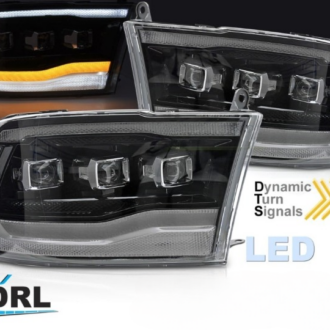 Led esituled "Black" Dodge Ram 09-18