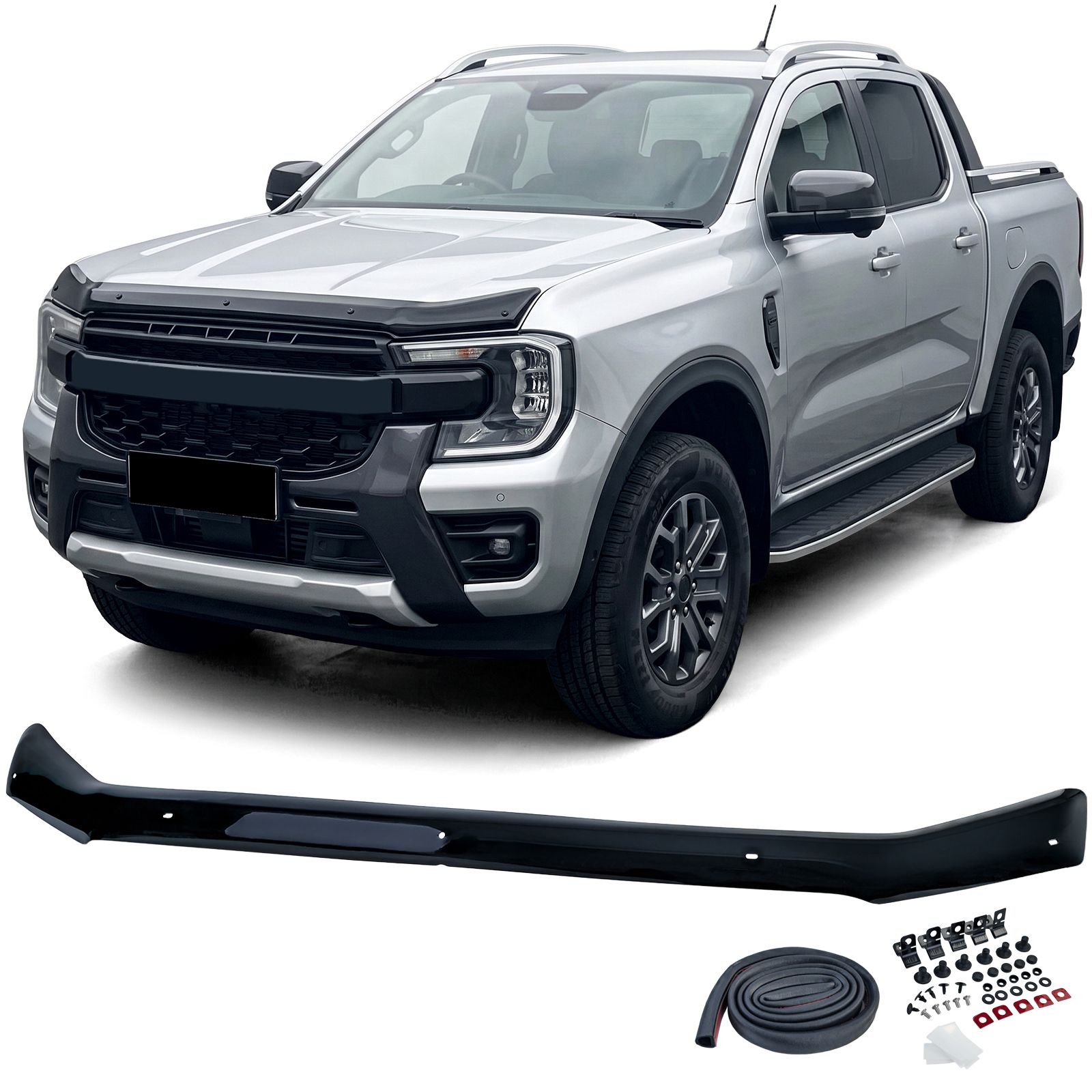 Kapotisirm / kivikaitse Ford Ranger T9 2023- v.2