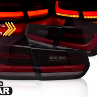 LedBar tagatuled "Dynamic Red smoke" Bmw F30 11-18