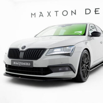 Splitter V.1 Skoda Superb Liftback / Combi Mk3 15-19