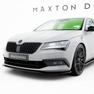 Splitter V.2 Skoda Superb Liftback / Combi Mk3 15-19