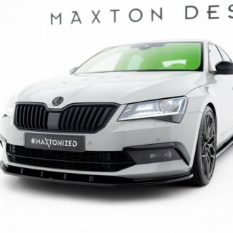 Splitter V.3 Skoda Superb Liftback / Combi Mk3 15-19