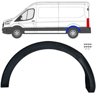 Vasaku tagumise poritiiva liist Ford Transit V363 2014-2019