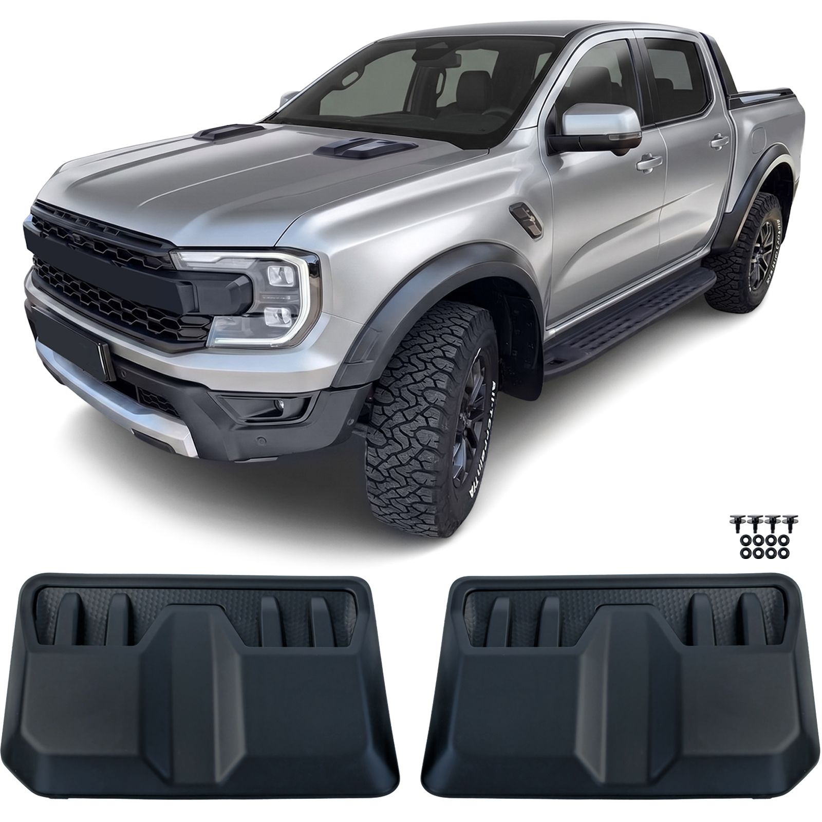 Kapoti ventilatsiooniavade katted Ford Ranger Raptor T9