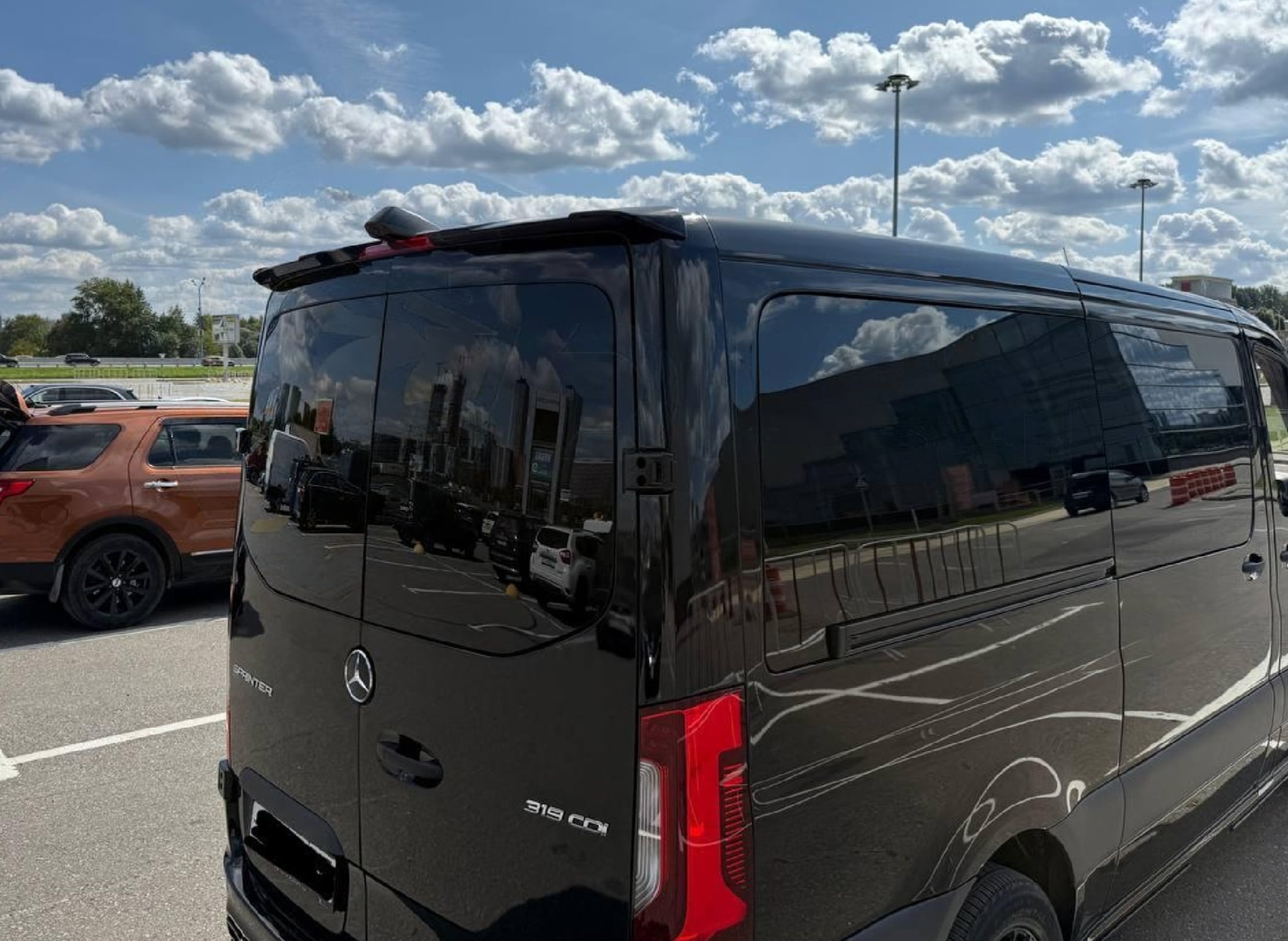 Spoiler Mercedes Benz Sprinter W907 W910