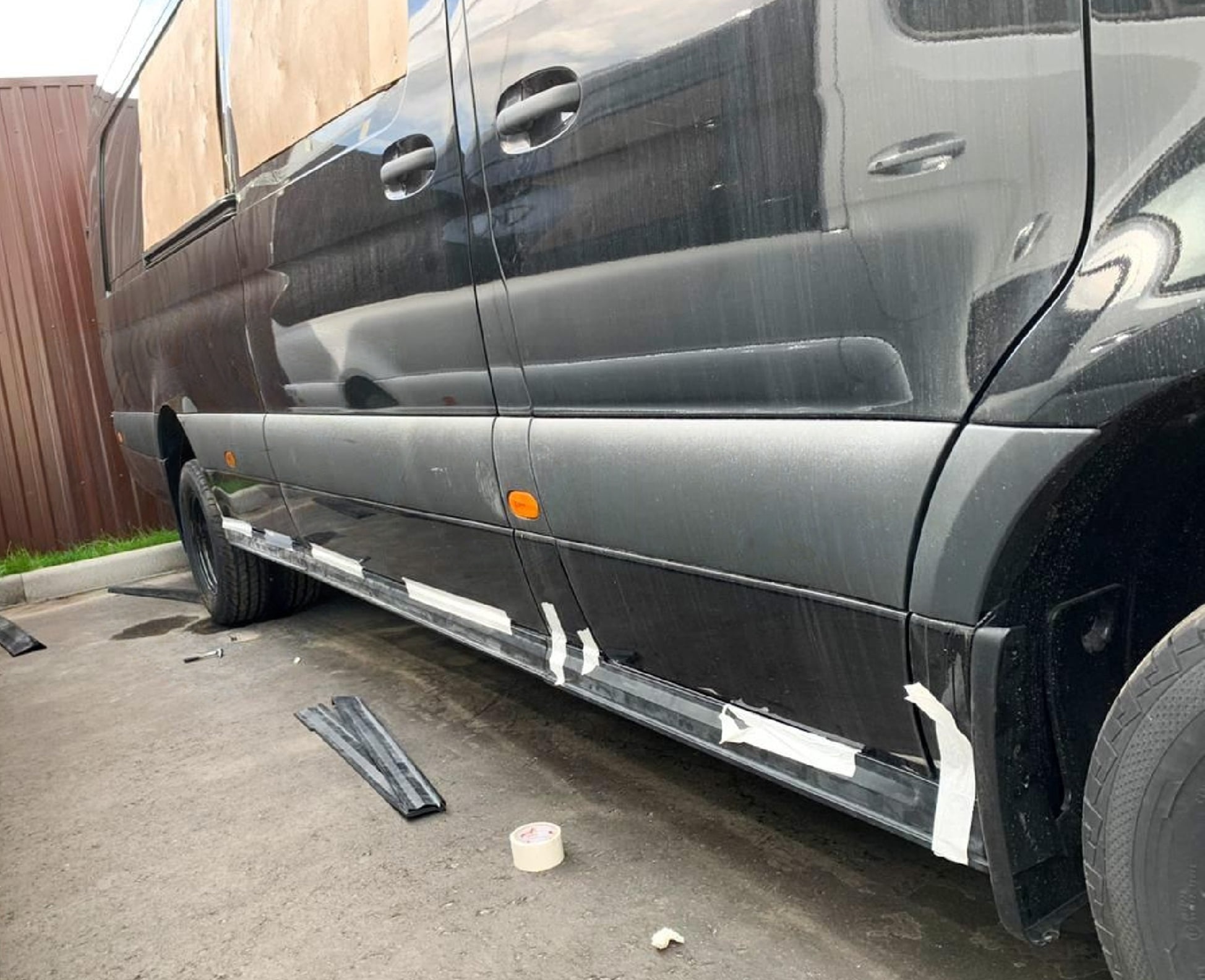 Küljelaiendid Mercedes Benz Sprinter W907 W910 18-25 - Pilt 4