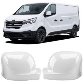 Valged peeglikatted Renault Trafic / Opel Vivaro / Fiat Talento / Nissan NV300