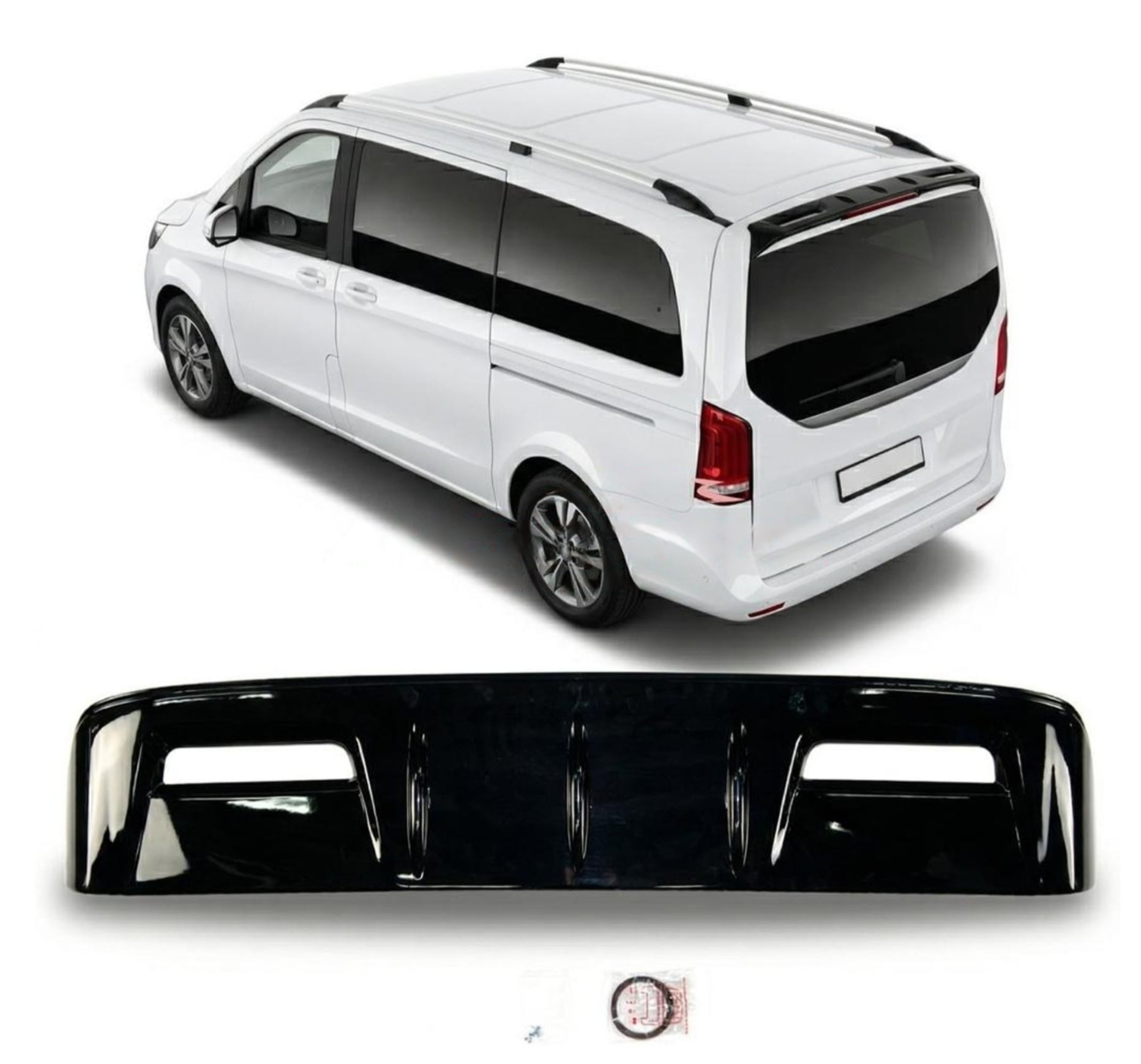 Spoiler Mercedes V-Klass W447 tagaluugile