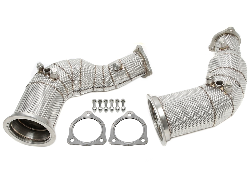 Downpipe katalüüsmuunduri, kuumakilbi ja OPF-iga Audi A4-RS4 (B9 Facelift) ja A5-RS5 (F5 Facelift)