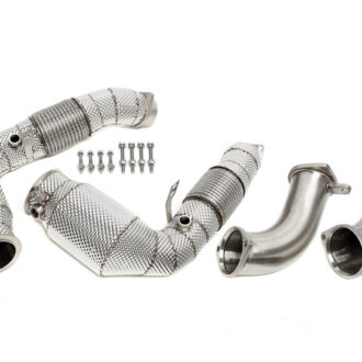 Downpipe katalüsaatoriga ja kuumakaitsega Bmw X5M (G05) / X6M (G06) - mootorikood S68