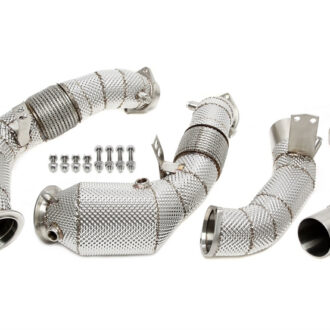 Downpipe katalüsaatoriga ja kuumakaitsega Bmw 550iX (G30) & M850i xDrive (G14/G15/G16)