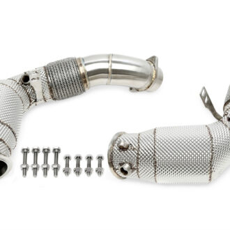 Downpipe katalüsaatoriga ja kuumakaitsega Bmw 760i xDrive (G70) & M60i xDrive (G05/G06/G07)