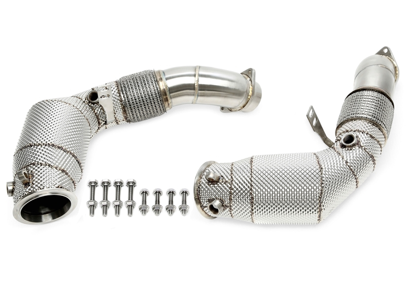 Downpipe katalüsaatoriga ja kuumakaitsega Bmw 760i xDrive (G70) & M60i xDrive (G05/G06/G07)