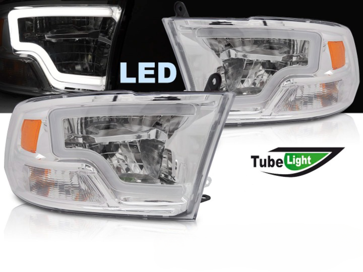 Led esituled "TubeLight Chrome" Dodge Ram 09-18