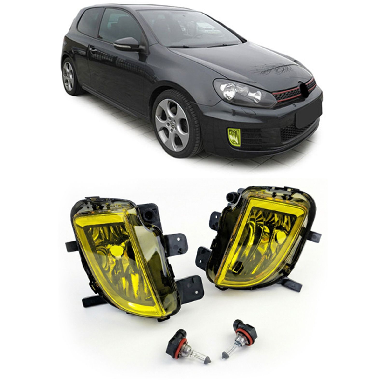 Udutuled kollased VW Golf 6 GTI GTD 08-13