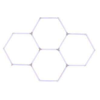 Hexagon LED valgusti 6500K 220V 166 x 239 cm