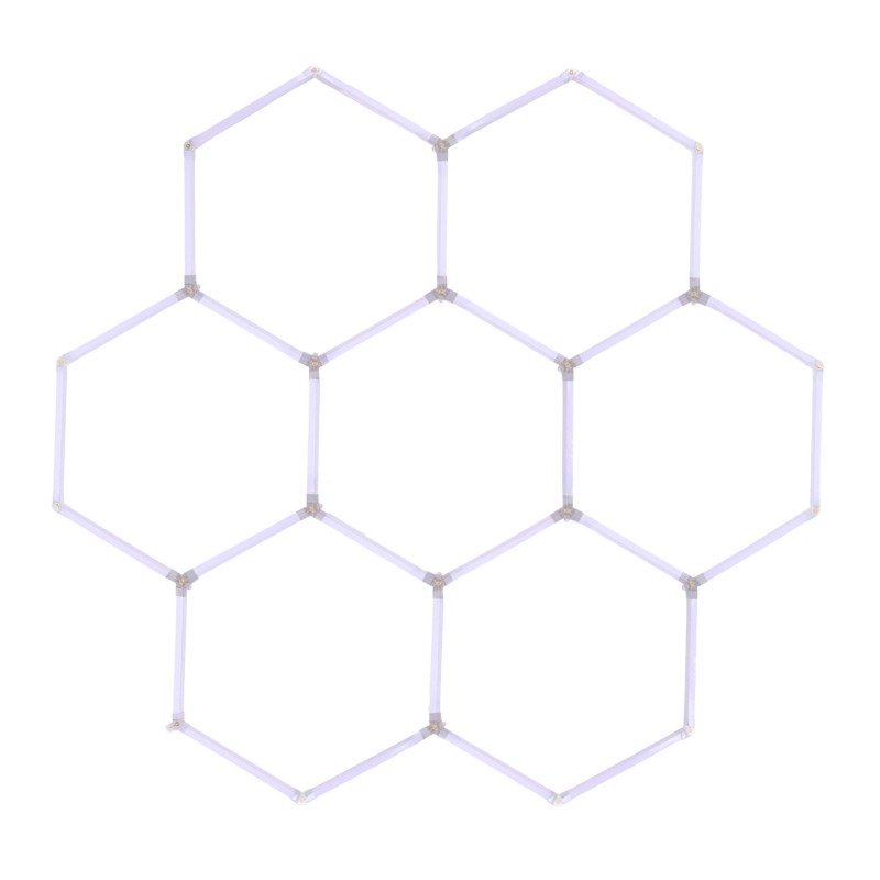 Hexagon LED valgusti 6500K 220V 239 x 250 cm