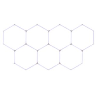 Hexagon LED valgusti 6500K 220V 332 x 166 cm