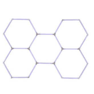 Hexagon LED RGB valgusti 1900-9000K 220V 243 x 166 cm